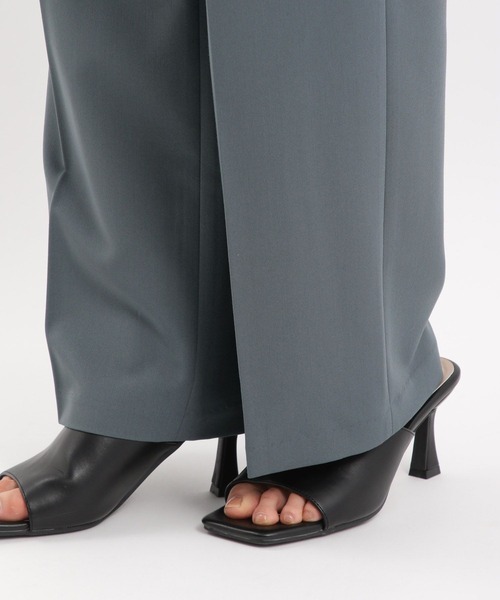 Andemiu（アンデミュウ）の「スカーフベルトツキワイドパンツ494248（スラックス・レディース・ダークグリーン/ブラック/ダークベージュ・SMALL/MEDIUM）」の20枚目の写真