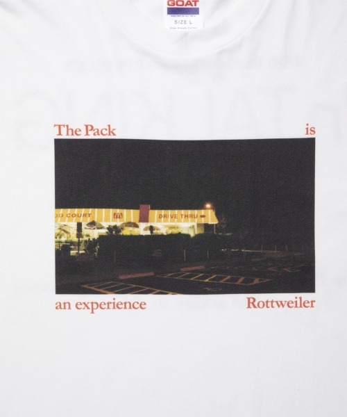 ROTTWEILER（ロットワイラー）の「【ROTTWEILER / ロットワイラー】CAL NIGHT PHOTO TEE / ホワイト [RW25S0637]（Tシャツ/カットソー・メンズ・ホワイト・M/L）」の4枚目の写真