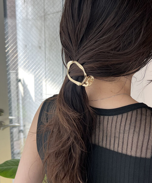 GOLDY(ゴールディ)の「〈GOLDY/ゴールディ〉ウェーブラウンドバンス(その他ヘアアクセサリー・レディース・ゴールド/シルバー・FREE)」の6枚目の写真