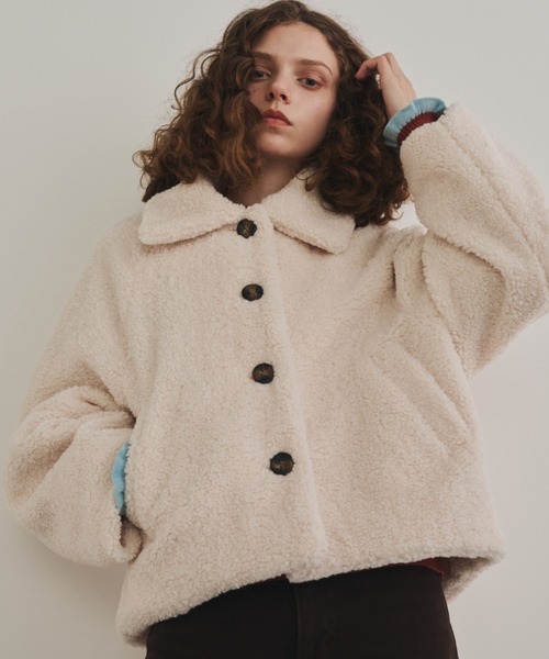 ニュージーランド  ホブソンテディベア テディベアボアショートブルゾン（ブルゾン）｜Unitage（ユニテージ