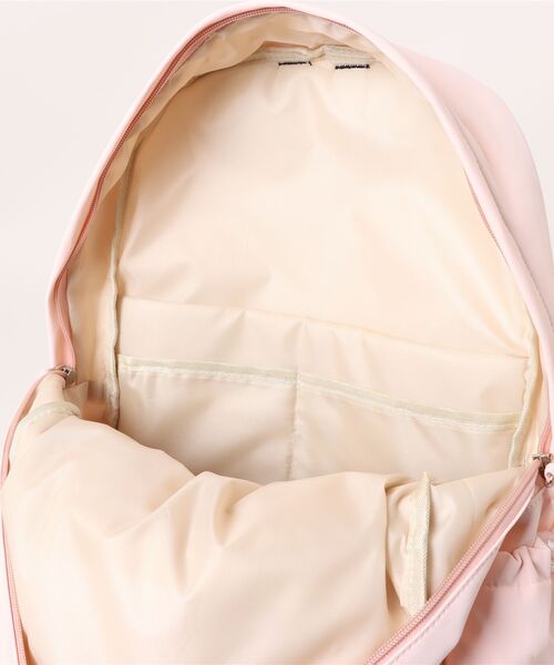 Port（ポート）の「【 Port / ポート 】 ドロスト リボン ギャザー リュック #（バックパック/リュック・レディース・ブラック/ピンク/ブルー/ホワイト/ホワイト系その他・FREE）」の9枚目の写真