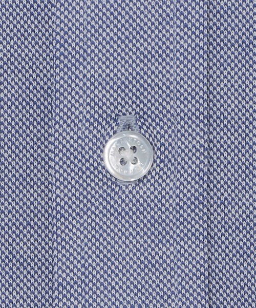 MACKINTOSH LONDON（マッキントッシュ ロンドン）の「【FLEX JERSEY】交編鹿の子ジャージー半袖シャツ（シャツ/ブラウス・メンズ・グレー/ブルー系その他7・S/M/XL/L）」の12枚目の写真