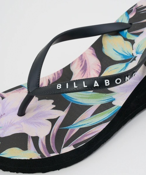 BILLABONG(ビラボン)の「BILLABONG レディース FLIP FLOPS PLATFORM PRINT ビーチサンダル 【2025年春夏モデル】/ビラボンボリュームソール厚底サンダル(サンダル・レディース・マルチ/ブルー・23cm/24cm)」の7枚目の写真