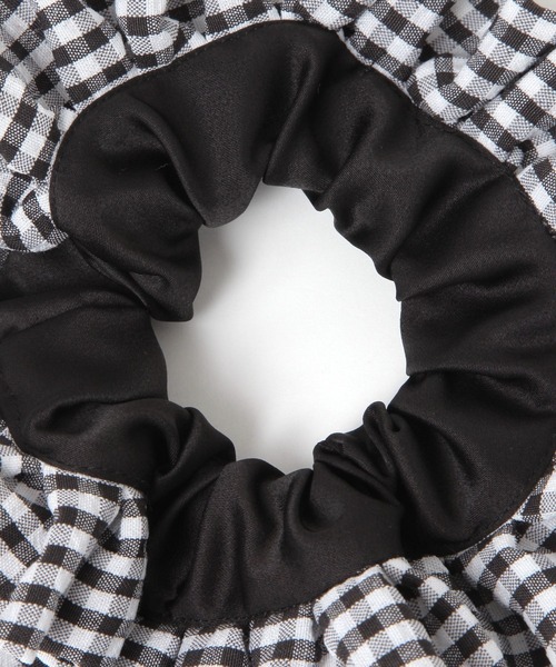 repipi armario（レピピ アルマリオ）の「フリルシュシュ（シュシュ・キッズ・ホワイト系その他/ブラック・FREE）」の3枚目の写真