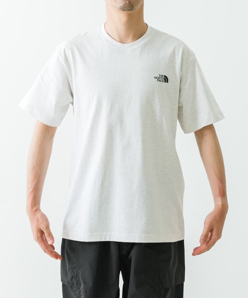 【The North Face】Globe Grid Tシャツ クルーネック 海外限定 THE NORTH FACE＞GLOBE GRID コットンTシャツ（Tシャツ