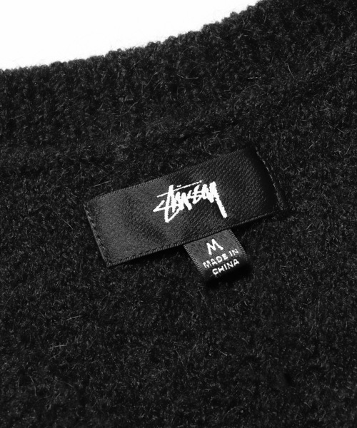 STUSSY/ステューシー BRUSHED MOHAIR VEST ニットベスト モヘア