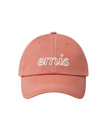 EMIS（イミス）の「LETTERING LOGO WHITE STITCH BALL CAP（キャップ）」