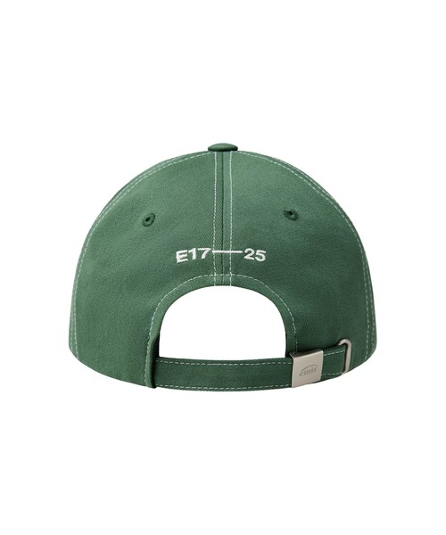 【EMIS】LETTERING LOGO WHITE STITCH BALL CAP★25HS新作★ LETTERING LOGO WHITE STITCH BALL CAP（キャップ）｜EMIS