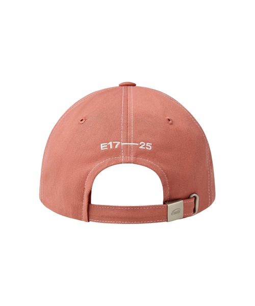 LETTERING LOGO WHITE STITCH BALL CAP（キャップ）｜EMIS
