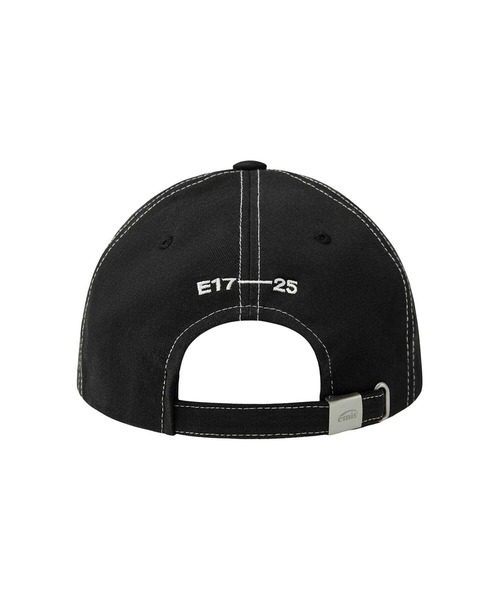 LETTERING LOGO WHITE STITCH BALL CAP（キャップ）｜EMIS