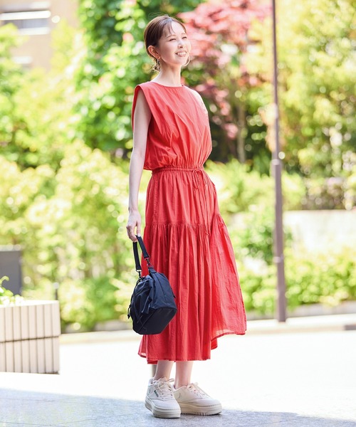 コットンボイルティアードワンピース（ワンピース）｜ROPE' PICNIC