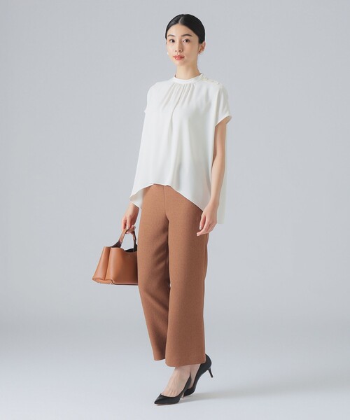 EFFE BEAMS（エッフェビームス）の「アムンゼン パンツ（その他パンツ・レディース・ブラウン/ネイビー・36/38）」の4枚目の写真