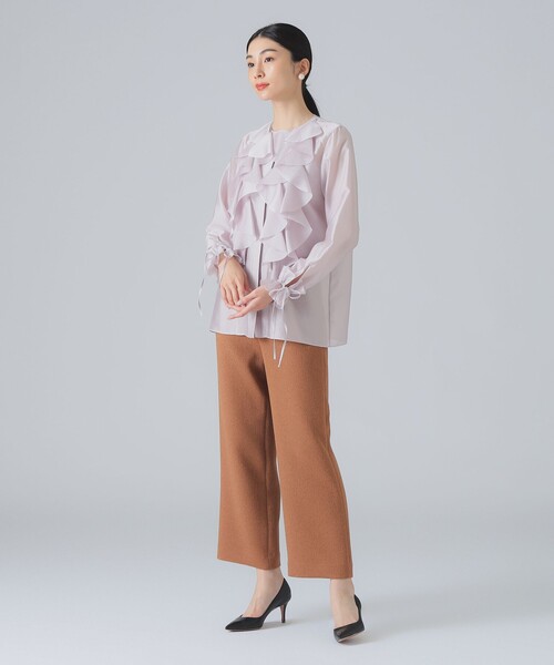 EFFE BEAMS（エッフェビームス）の「アムンゼン パンツ（その他パンツ・レディース・ブラウン/ネイビー・36/38）」の7枚目の写真