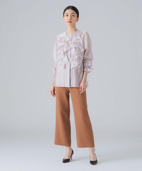 EFFE BEAMS（エッフェビームス）の「アムンゼン パンツ（その他パンツ・レディース・ブラウン/ネイビー・36/38）」の8枚目の写真