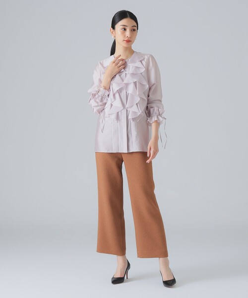 EFFE BEAMS（エッフェビームス）の「アムンゼン パンツ（その他パンツ・レディース・ブラウン/ネイビー・36/38）」の9枚目の写真