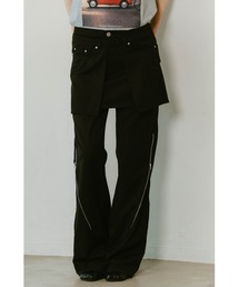 Knuth Marf | 2piece zip flare pants(その他パンツ)