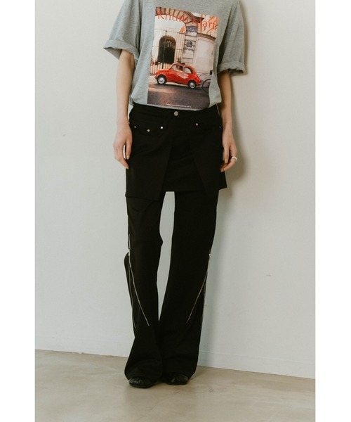 クヌースマーフ パンツ Knuth Marf - high waist tattoo pants(KotokaIzumi collab