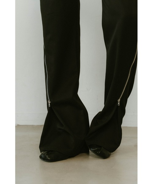 Knuth Marf(クヌースマーフ)の「2piece zip flare pants(その他パンツ・レディース・ブラック/ベージュ/ブラウン・SMALL/MEDIUM/X-SMALL)」の12枚目の写真
