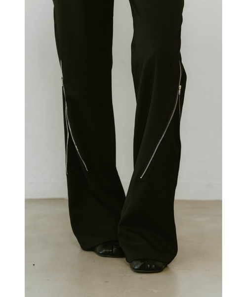 Knuth Marf(クヌースマーフ)の「2piece zip flare pants(その他パンツ・レディース・ブラック/ベージュ/ブラウン・SMALL/MEDIUM/X-SMALL)」の9枚目の写真