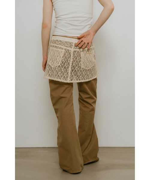 2piece zip flare pants（その他パンツ）｜Knuth Marf