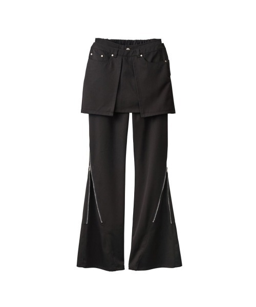 2piece zip flare pants（その他パンツ）｜Knuth Marf（クヌースマーフ