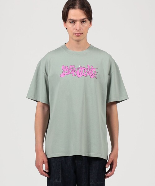 BRAIN DEAD（ブレインデット）の「BRAIN DEAD SKRAM T-SHIRT（Tシャツ/カットソー・メンズ・ライトグリーン・L/M）」の3枚目の写真