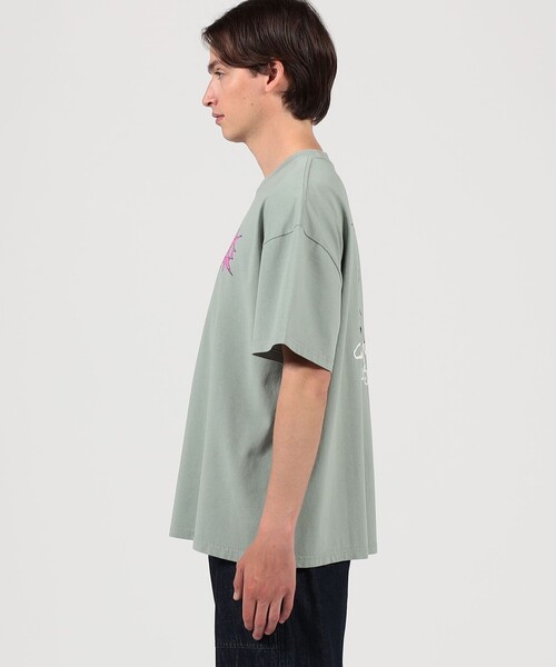 BRAIN DEAD（ブレインデット）の「BRAIN DEAD SKRAM T-SHIRT（Tシャツ/カットソー・メンズ・ライトグリーン・L/M）」の4枚目の写真