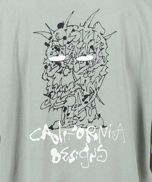 BRAIN DEAD（ブレインデット）の「BRAIN DEAD SKRAM T-SHIRT（Tシャツ/カットソー・メンズ・ライトグリーン・L/M）」の10枚目の写真