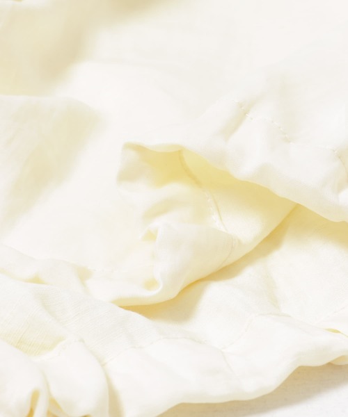 RITA ROW（リタロウ）の「RITA ROW　LUMEN TOP（シャツ/ブラウス・レディース・ベージュ・X-SMALL）」の13枚目の写真