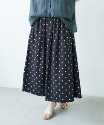le.coeur blanc | リバーシブルタフタスカート(スカート)