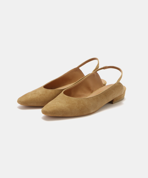 Spick & Span(スピックアンドスパン)の「《追加2》Spick & Span ポインテッドバックストラップシューズ(パンプス・レディース・キャメル・36/37/38)」の10枚目の写真