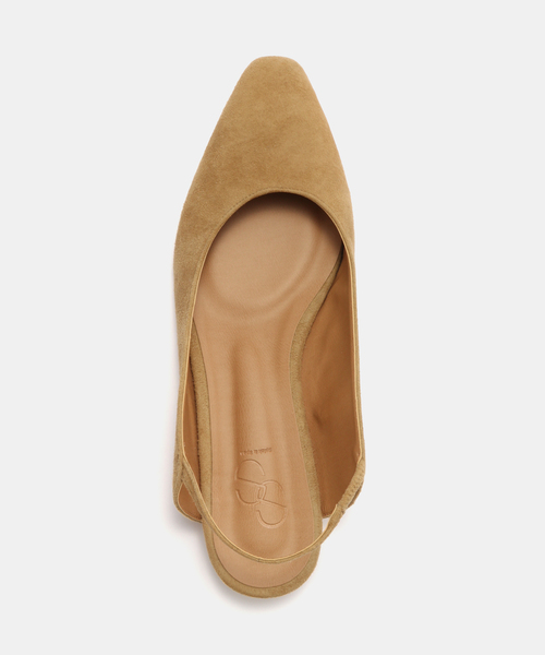 Spick & Span(スピックアンドスパン)の「《追加2》Spick & Span ポインテッドバックストラップシューズ(パンプス・レディース・キャメル・36/37/38)」の3枚目の写真