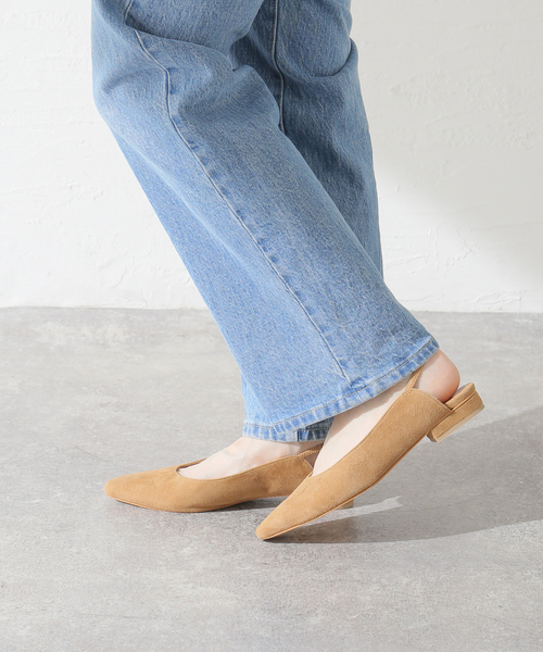 Spick & Span(スピックアンドスパン)の「《追加2》Spick & Span ポインテッドバックストラップシューズ(パンプス・レディース・キャメル・36/37/38)」の7枚目の写真