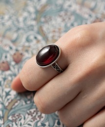 emonique（エモニーク）の「天然石リング サイズ調整可能（リング）」