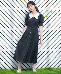 JILL by JILL STUART（ジルバイジルスチュアート）の「◇スカラップカラーワンピース（ワンピース）」