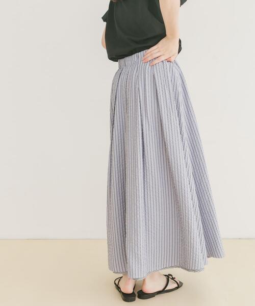 ITEMS URBANRESEARCH（アイテムズ アーバンリサーチ）の「リバーシブルタックスカート（スカート・レディース・ブラック/ネイビー・FREE）」の21枚目の写真