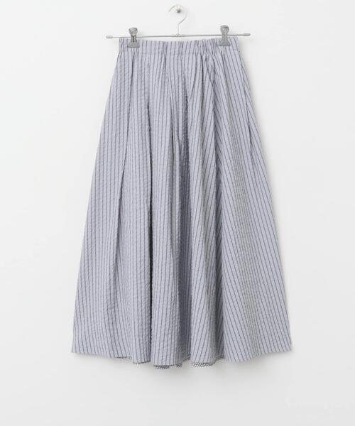 ITEMS URBANRESEARCH（アイテムズ アーバンリサーチ）の「リバーシブルタックスカート（スカート・レディース・ブラック/ネイビー・FREE）」の3枚目の写真