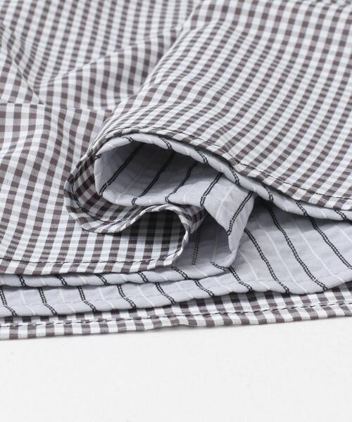 ITEMS URBANRESEARCH（アイテムズ アーバンリサーチ）の「リバーシブルタックスカート（スカート・レディース・ブラック/ネイビー・FREE）」の5枚目の写真