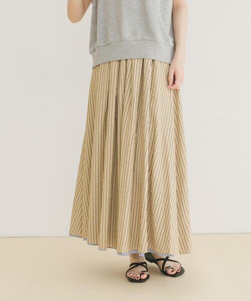 ITEMS URBANRESEARCH（アイテムズ アーバンリサーチ）の「リバーシブルタックスカート（スカート・レディース・ブラック/ネイビー・FREE）」の7枚目の写真