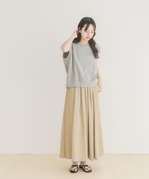 ITEMS URBANRESEARCH（アイテムズ アーバンリサーチ）の「リバーシブルタックスカート（スカート・レディース・ブラック/ネイビー・FREE）」の10枚目の写真