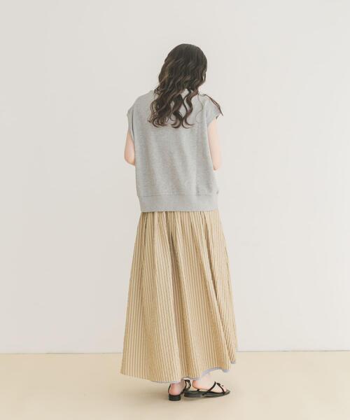 ITEMS URBANRESEARCH（アイテムズ アーバンリサーチ）の「リバーシブルタックスカート（スカート・レディース・ブラック/ネイビー・FREE）」の11枚目の写真