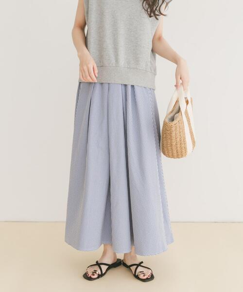 ITEMS URBANRESEARCH（アイテムズ アーバンリサーチ）の「リバーシブルタックスカート（スカート・レディース・ブラック/ネイビー・FREE）」の12枚目の写真