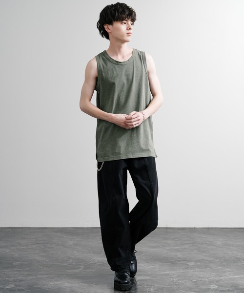 Audience オーディエンス ピグメントUSAコットン16/-天竺8.45オンス