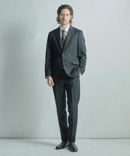 MEN'S BIGI（メンズビギ）の「【TIE YOUR TIE/タイユアタイ】モダンジオメトリック柄ネクタイ（ネクタイ・メンズ・ブラック/ボルドー・FREE）」の14枚目の写真