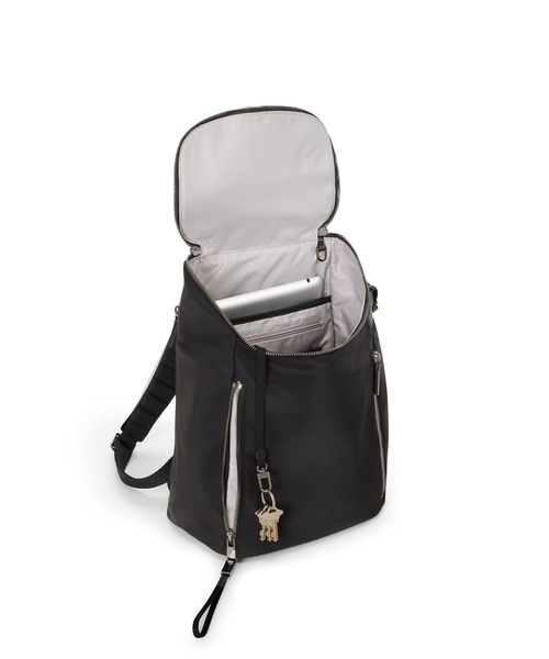 TUMI(トゥミ)の「VOYAGEUR 「イモージェン」バックパック(バックパック/リュック・レディース・ブラック×グレー/ブラック×ゴールド・FREE)」の3枚目の写真