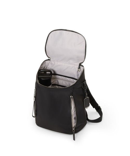TUMI(トゥミ)の「VOYAGEUR 「イモージェン」バックパック(バックパック/リュック・レディース・ブラック×グレー/ブラック×ゴールド・FREE)」の4枚目の写真