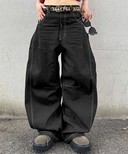 PIERRE HARDY カーフデニム サンダル新品未使用 BEATJIVE デニムパンツ メンズ 7分丈 涼しい クロップドパンツ