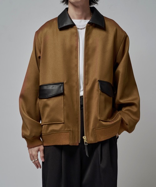 セール】クラシックカルゼZIPブルゾン（ブルゾン）｜Lui's（ルイス）の