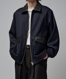 Lui's ルイス ハイクオリティビーバーメルトンZIPブルゾンジャケット Lui's ルイス ハイクオリティビーバーメルトンZIPブルゾンジャケット