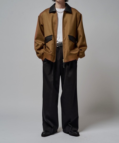 【LE / エルイー】ジップ ブルゾン LE / エルイー】ジップ ブルゾン（その他ブルゾン／アウター）｜L